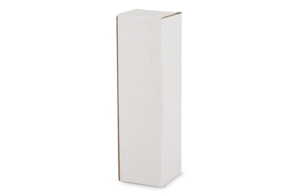 Boîte-cadeau personnalisée bouteilles moyennes - Blanc