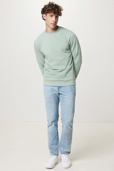 Mikina Iqoniq Zion z recykl. bavlny - Iceberg Green / XL