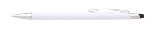 Sotti slim metal ballpoint pen, touch tip, X20 refill - White