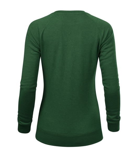 Sweatshirt Women’S Malfini® Merger - Bottle Green Melange / S