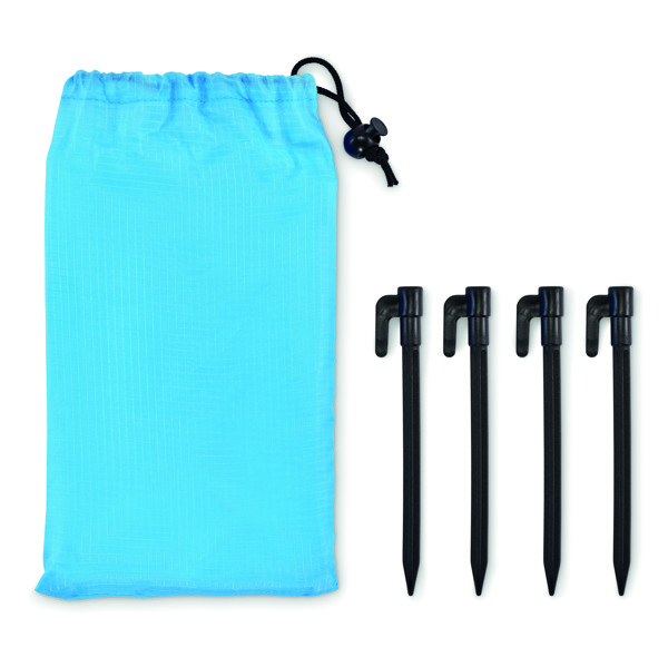 Lightweight large beach mat Nosand - Turquoise