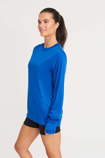 Long Sleeve Active T - Royal Blue / M