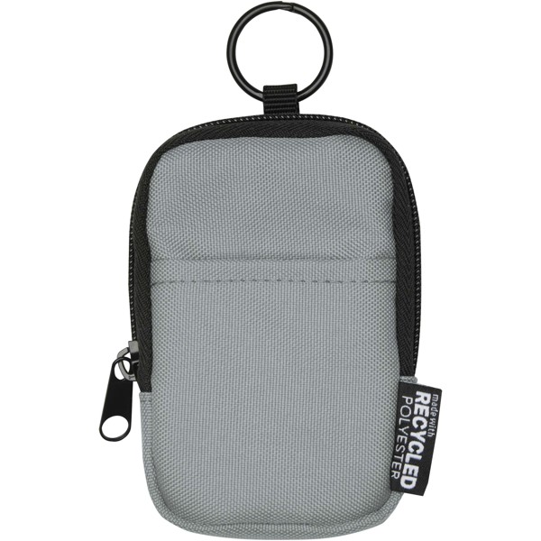 Petite pochette Byron Clip & Go recyclée certifiée GRS de 0,2 L - Gris