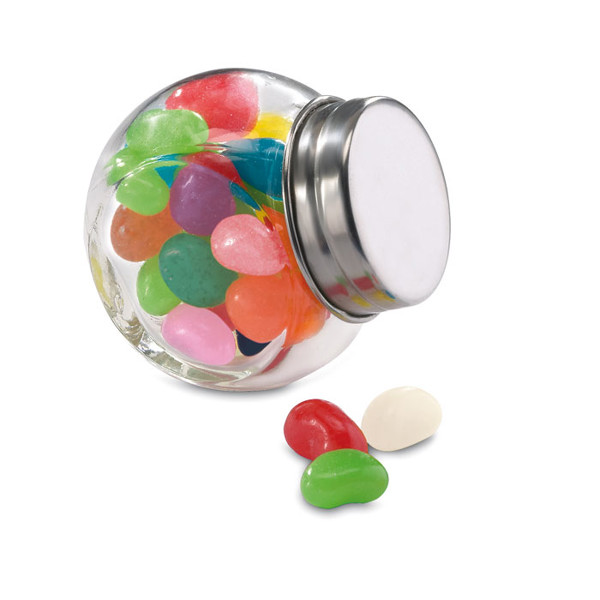 Beandy glass jar,jelly beans,40g candies