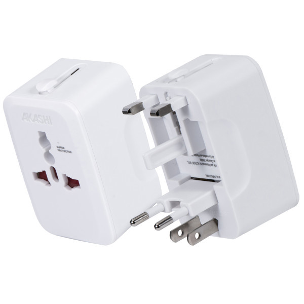 TOREBU - ADAPTATEUR UNIVERSEL DE VOYAGE - BLANC