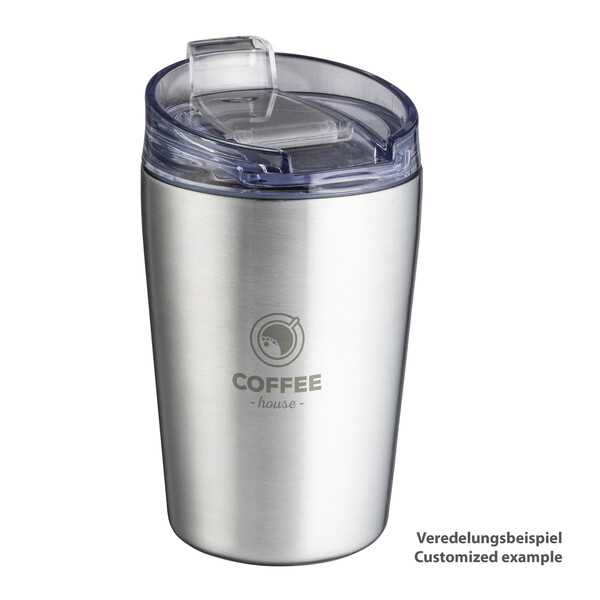 Mug isotherme BOZEN - argenté