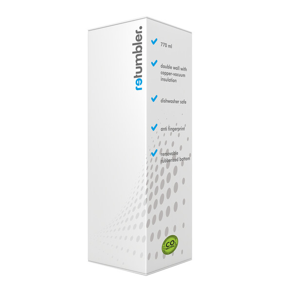 Bouteille isotherme DRINQEO 770 - argenté