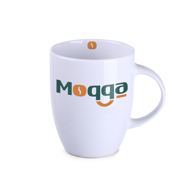 Porcelanasta skodelica Roxy, 330 g, višina 105 mm