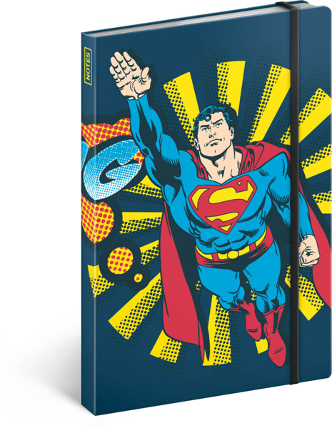Notique Notes Superman – Bang, Linkovaný, 13 x 21 cm