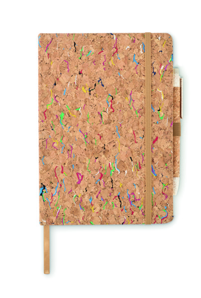 Cornota notebook A5, cork cover, 192 pages