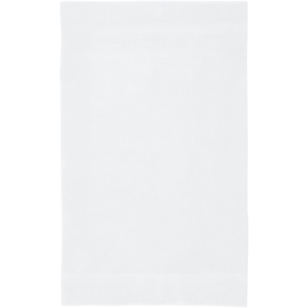 Serviette en coton 450 g/m² 100x180 cm Evelyn - Blanc