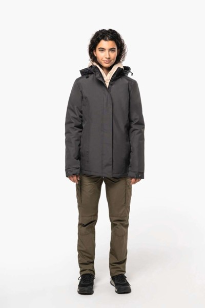 Ladies' Parka - Snow Grey / M
