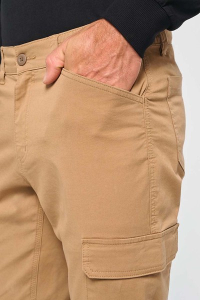 Unisex Cotton Stretch Trousers - Dark Grey / 46