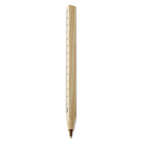 MB - Wooden ruler pen Woodave