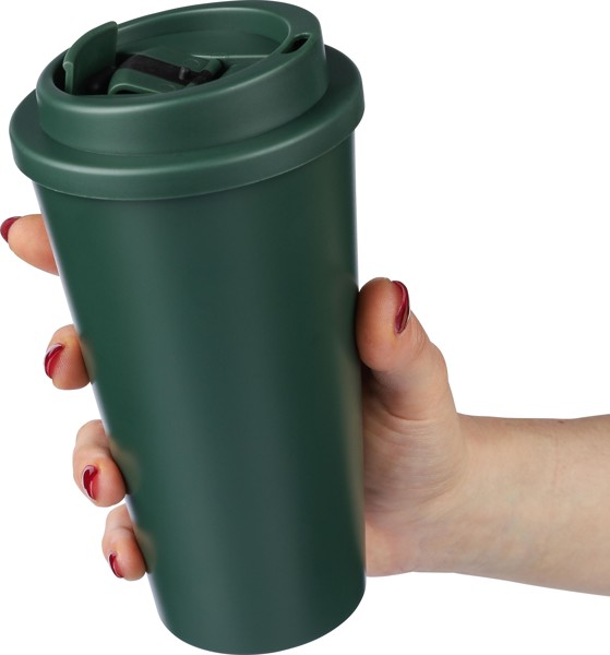 Mug nomade en PP de 475 ml Mackenzie - Grey