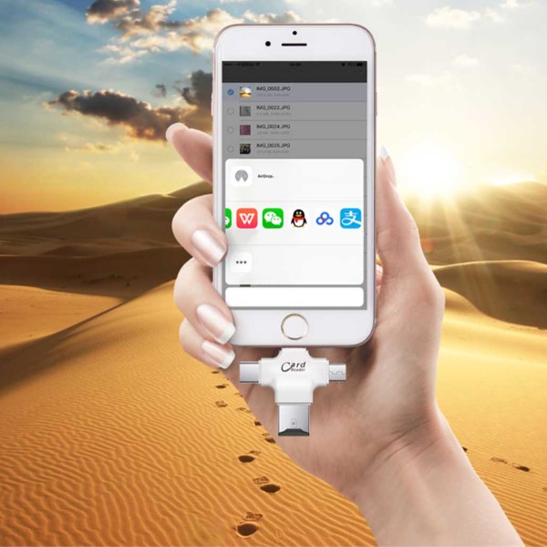 Memory card reader