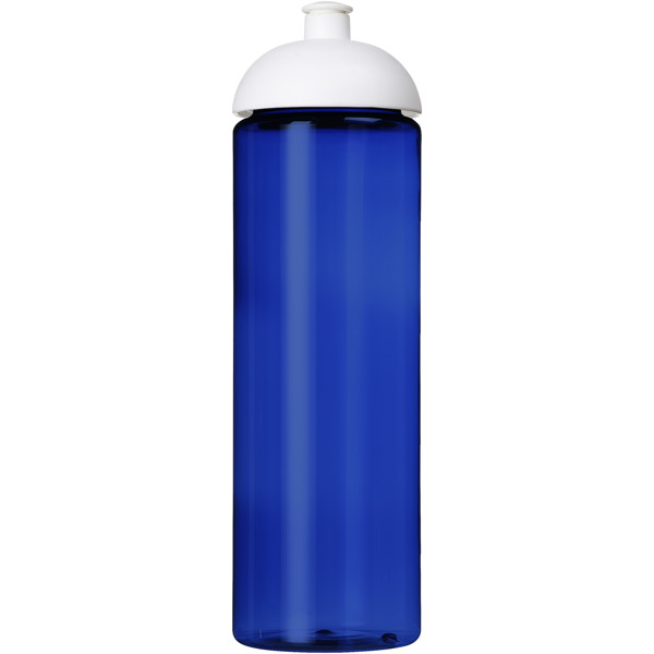Bouteille de sport H2O Active® Eco Vibe de 850 ml avec couvercle dôme - Bleu / Blanc
