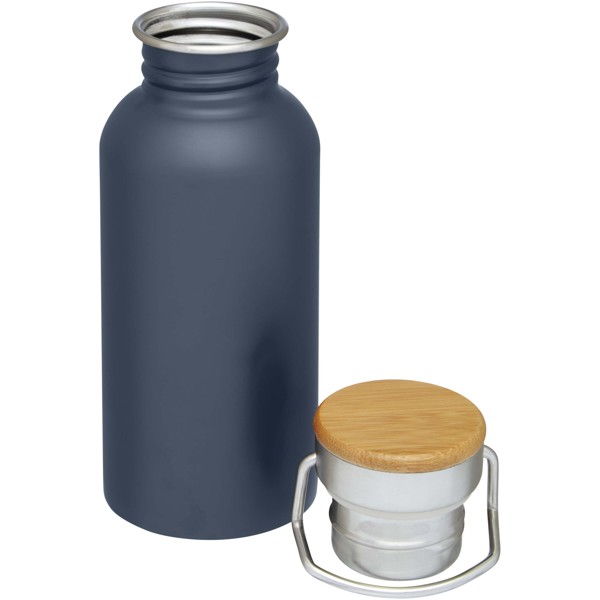 Bouteille de sport à simple paroi en acier inoxydable Thor 550 ml - Bleu hale