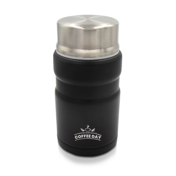 Thermo food container 650 ml Air Gifts, foldable spoon | Jonathan