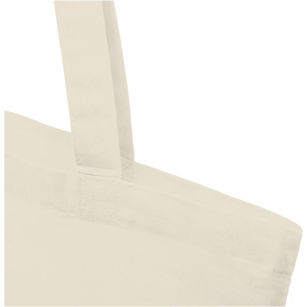 Sac shopping coton Madras 140 gr/m² 7L - Naturel