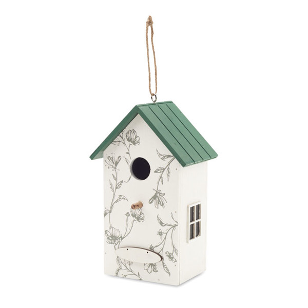 Bird house in plywood Greenjay