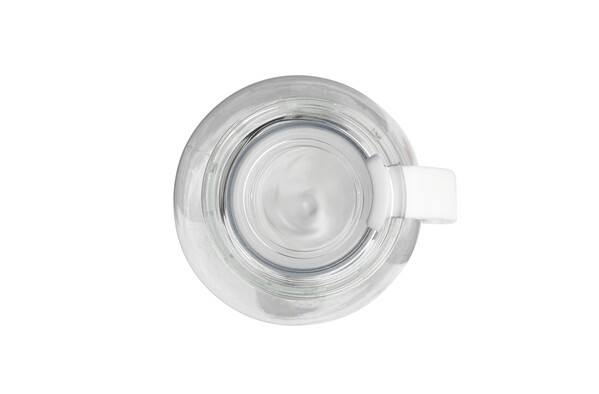 Bouteille en tritan 600ml - Transparent / Blanc