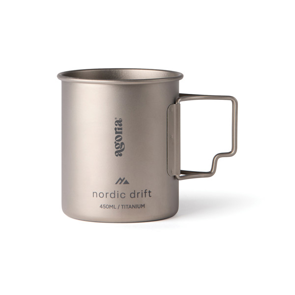 Nordic Drift Trail Ultra Light Titanium 450ml Cup