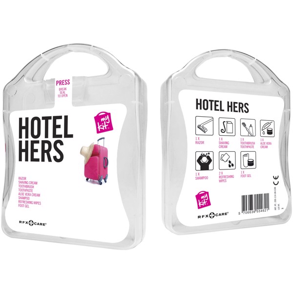 MyKit Hotel Hers Travel Set - White