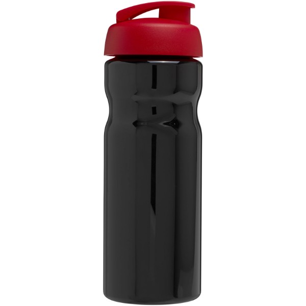 Bidon H2O Base® o pojemności 650 ml z wieczkiem zaciskowym - Czerwony