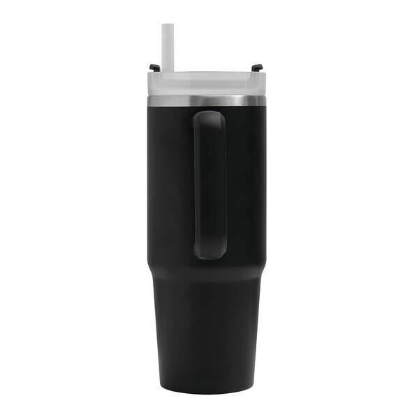 Vákuový pohár na pitie Drink Deluxe - Čierna