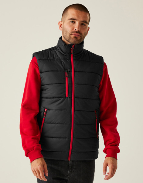 Men's Navigate Thermal Bodywarmer - Black / New Royal / M
