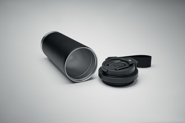 Double wall tumbler 500ml Topaz Large - Black