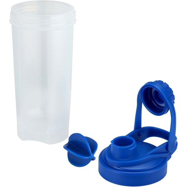 Bouteille de sport Forza de 700 ml avec bille de shaker - Bleu royal