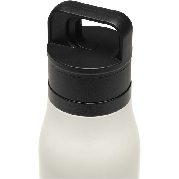 SMART 500 ml RCS recycled stainless steel double wall vacuum insulated tumbler - White