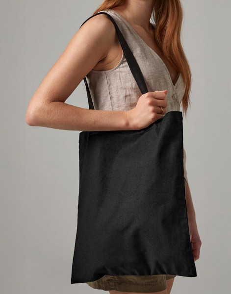Recycled Cotton Tote - Black / ONE SIZE
