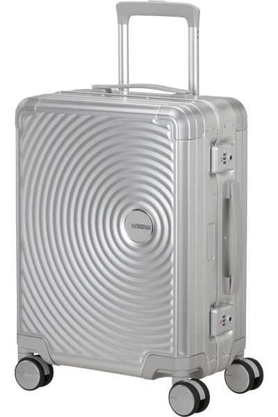 American Tourister - Soundbox Alu Spinner 55/20 - Silver