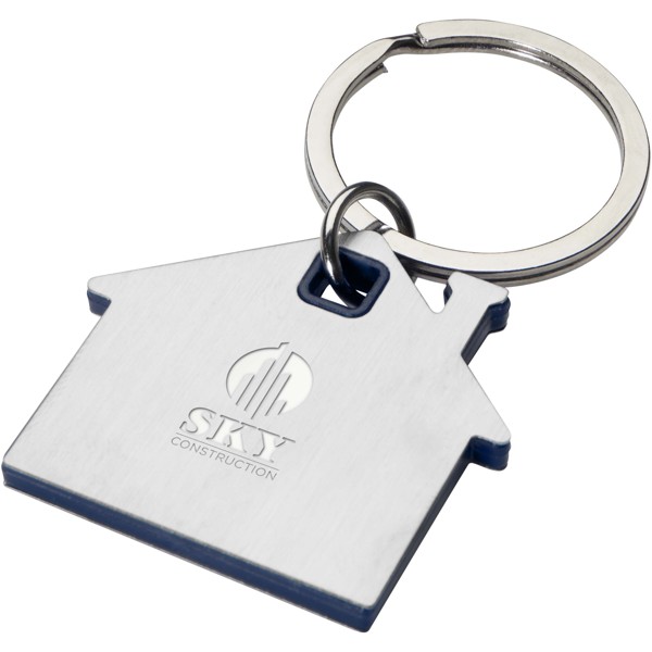 Porte-clés en forme de maison Nook - Bleu