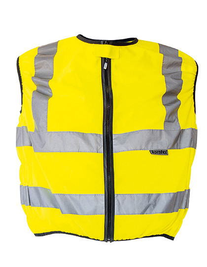Hi-Vis Biker Safety Vest Schleiz - Signal Yellow / L