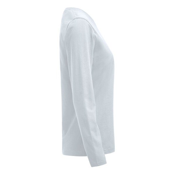 Heavier Pro L/S Lady t-shirt White XS