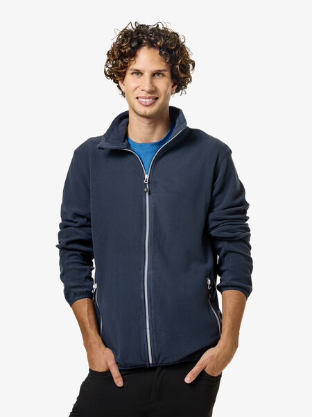 Printer Twohand Fleece Jacket Metalgrey M