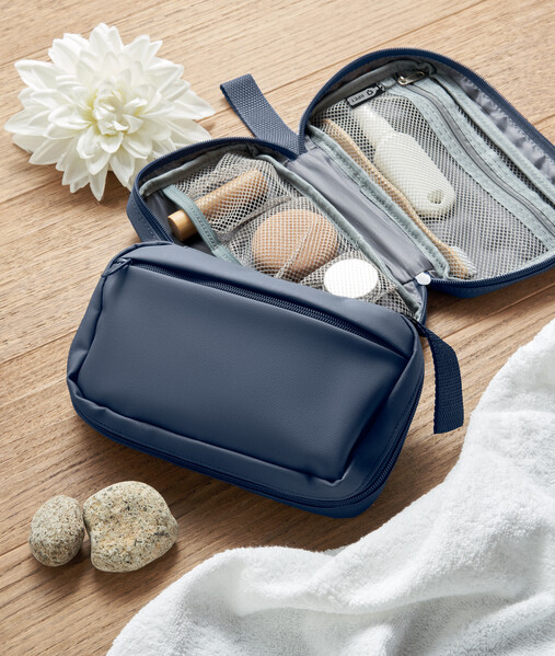 Beauty case 600D RPET Vanit - Francese Navy