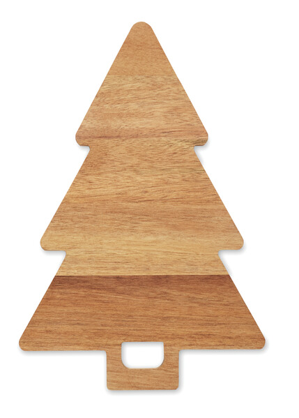 Acacia serving board Xmas tree Arbeto