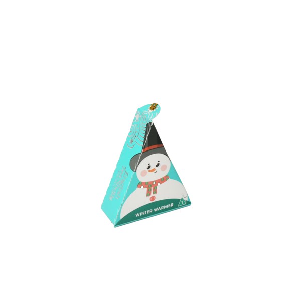 Čaj ETS25 Jednotlivá pyramídka Snehuliak, zimný zahrievač