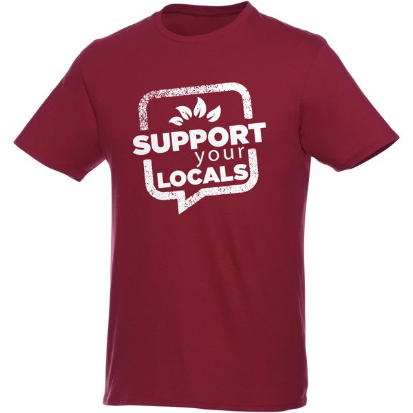 T-shirt homme manches courtes Heros - Bordeaux / S