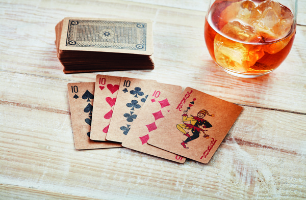 Recycled paper playing cards Aruba +
