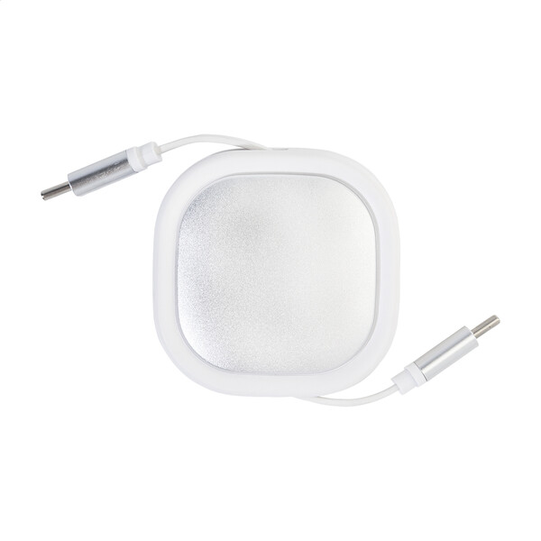 60W Usb-C Charger Cable Cabsle Plus - White