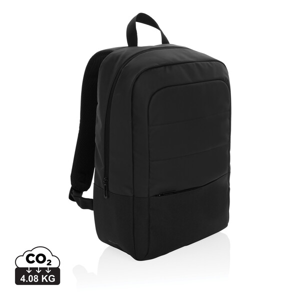 Armond AWARE™ RPET 15.6"  standaard laptoprugzak - Zwart