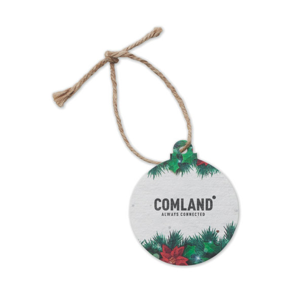 MB - Seed paper Xmas ornament Bauseed