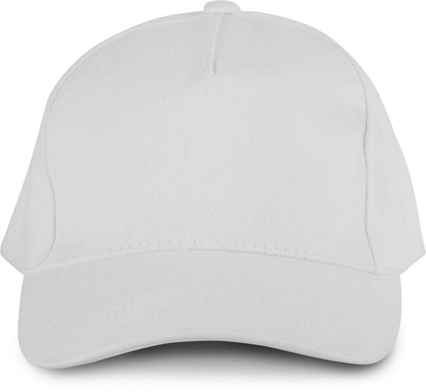 Okeotex Certified 5 Panels Cap - White