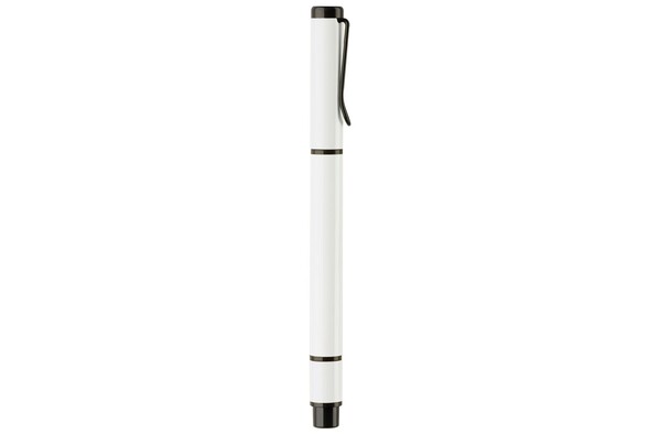 Ball pen with textmarker 2-in-1 - White